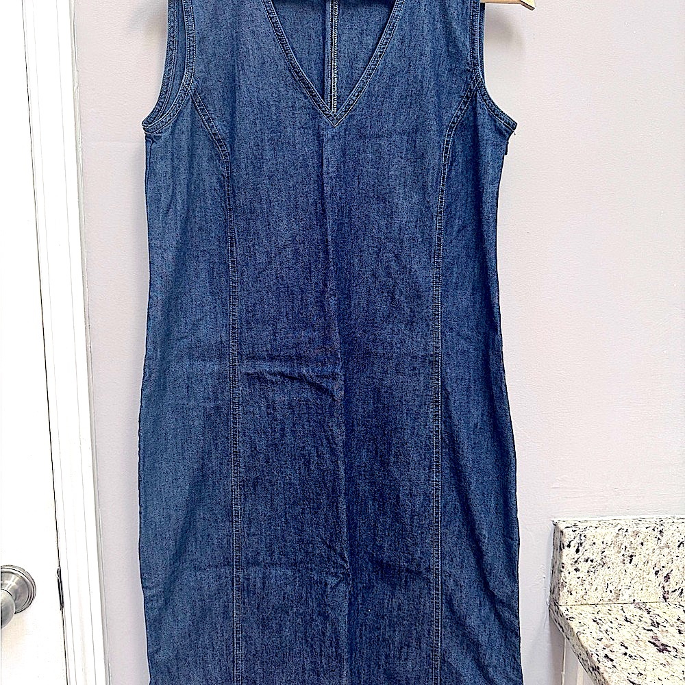 Calvin Klein Jeans Dark Blue Denim Top